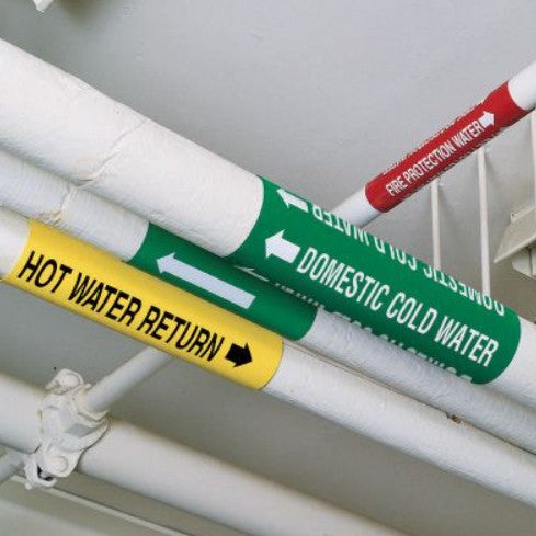 Pipe identification Marking