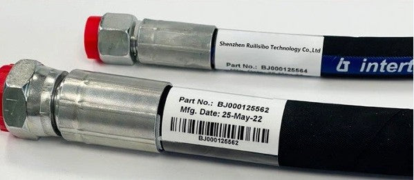 Industrial Hydraulic Hose Marking Labels