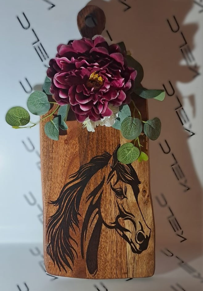Acacia Serving Board Wild Horse